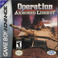 Operation Armored Liberty GameBoy Advance  box art